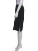 Max Mara Virgin Wool Knee-Length Skirt