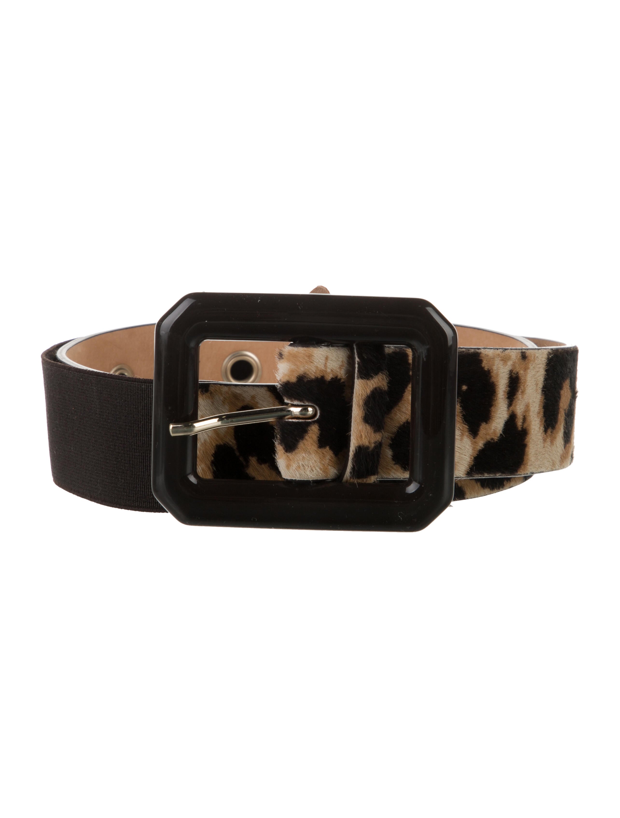 Max Mara Ponyhair Waist Belt