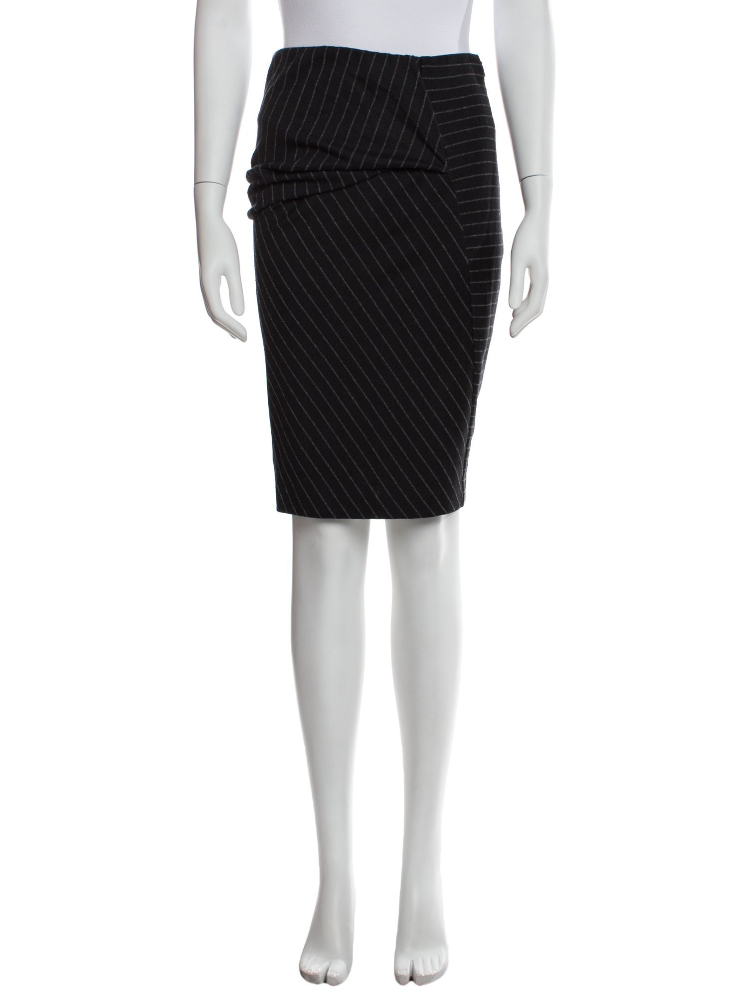 Max Mara Wool Knee-Length Skirt