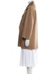 Max Mara Cashmere Faux Fur Coat
