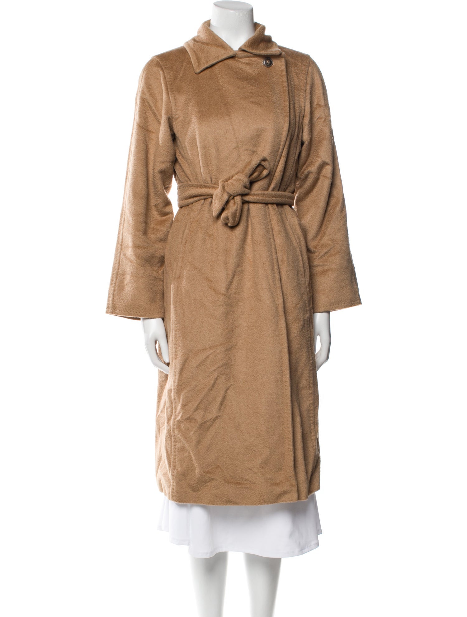 Max Mara Camel Hair Trench Coat