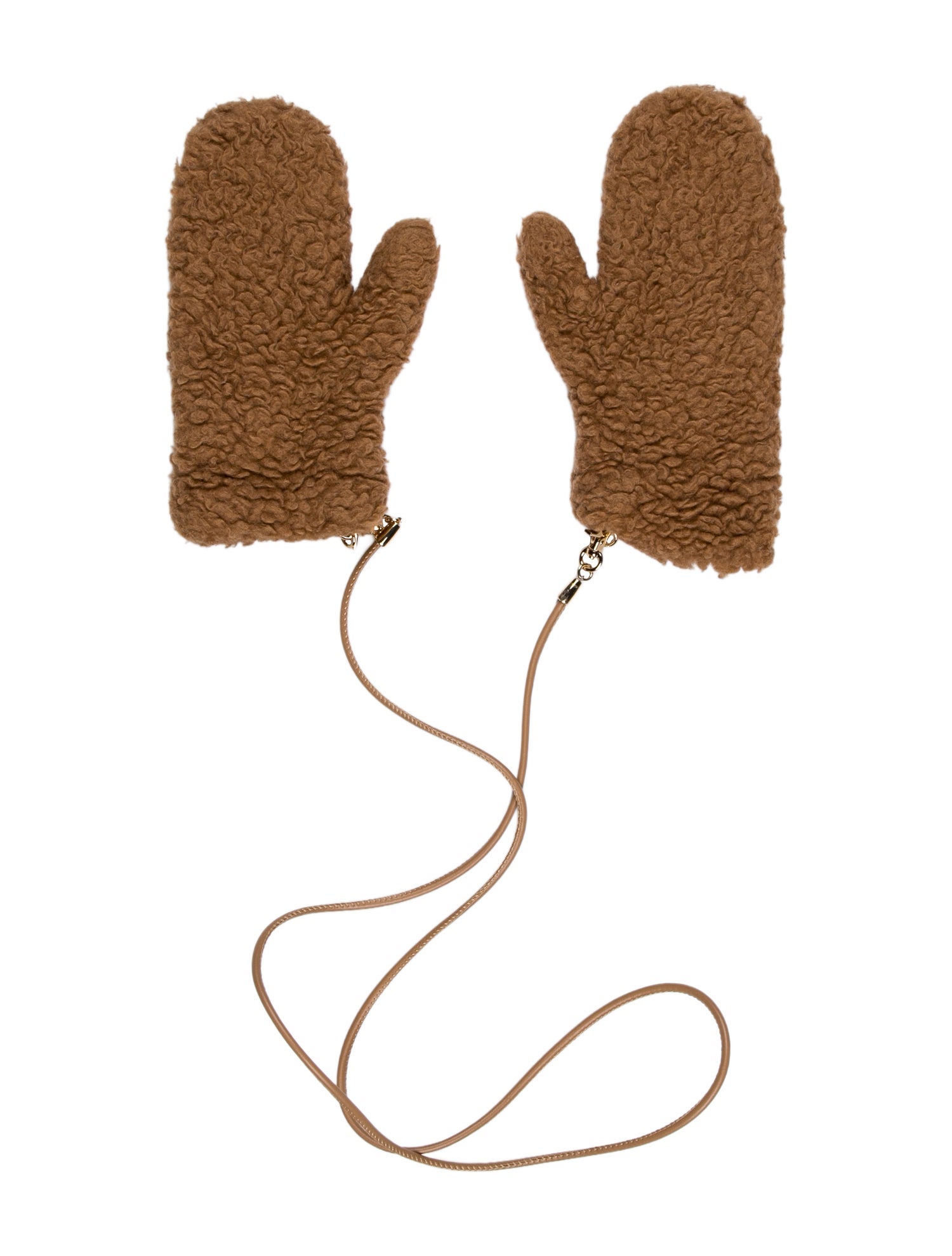 Max Mara Teddy Mittens