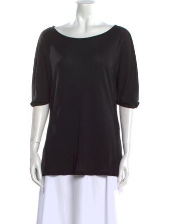 Max Mara Scoop Neck Short Sleeve T-Shirt