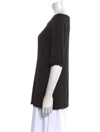 Max Mara Scoop Neck Short Sleeve T-Shirt