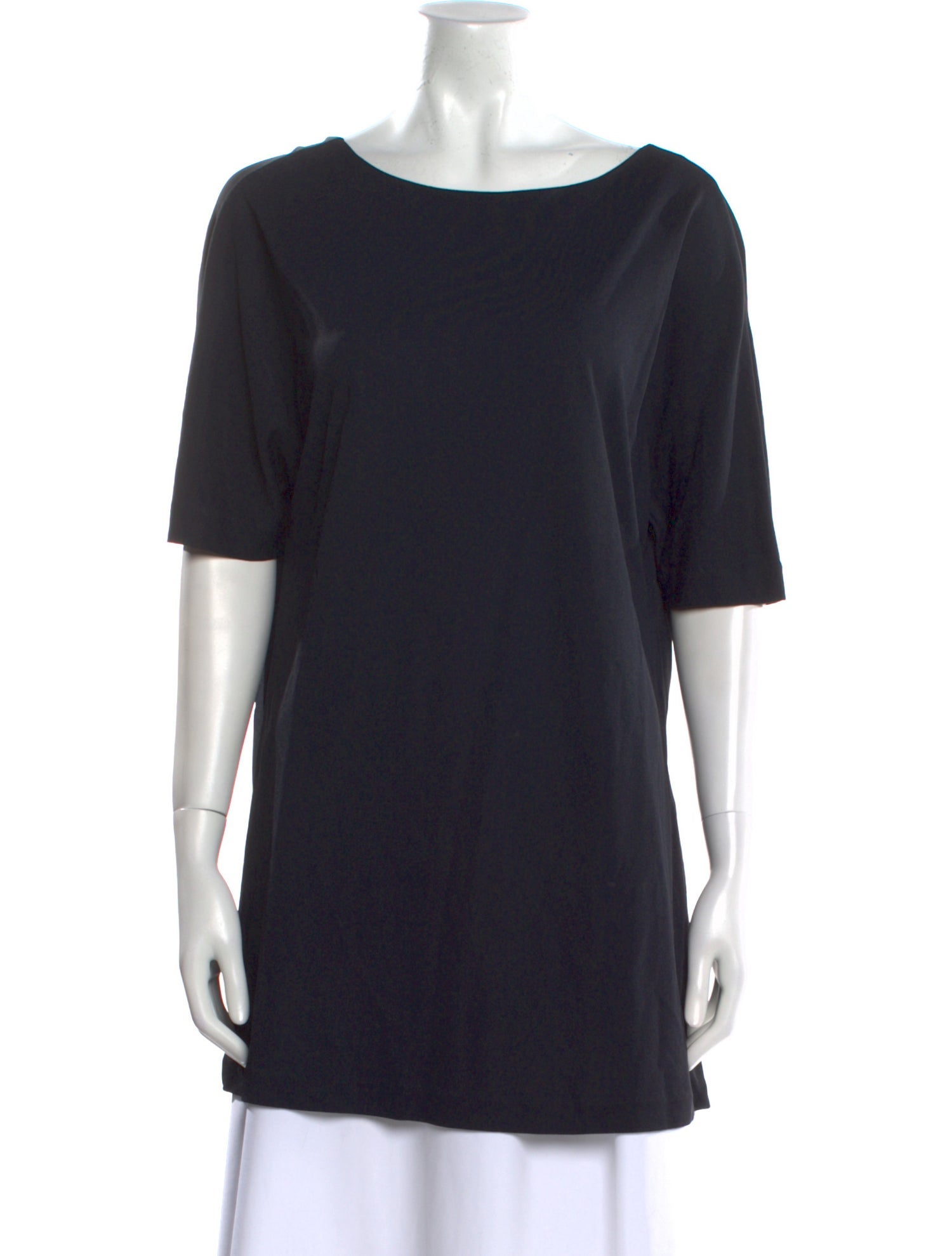Max Mara Scoop Neck Short Sleeve Tunic