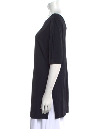 Max Mara Scoop Neck Short Sleeve Tunic