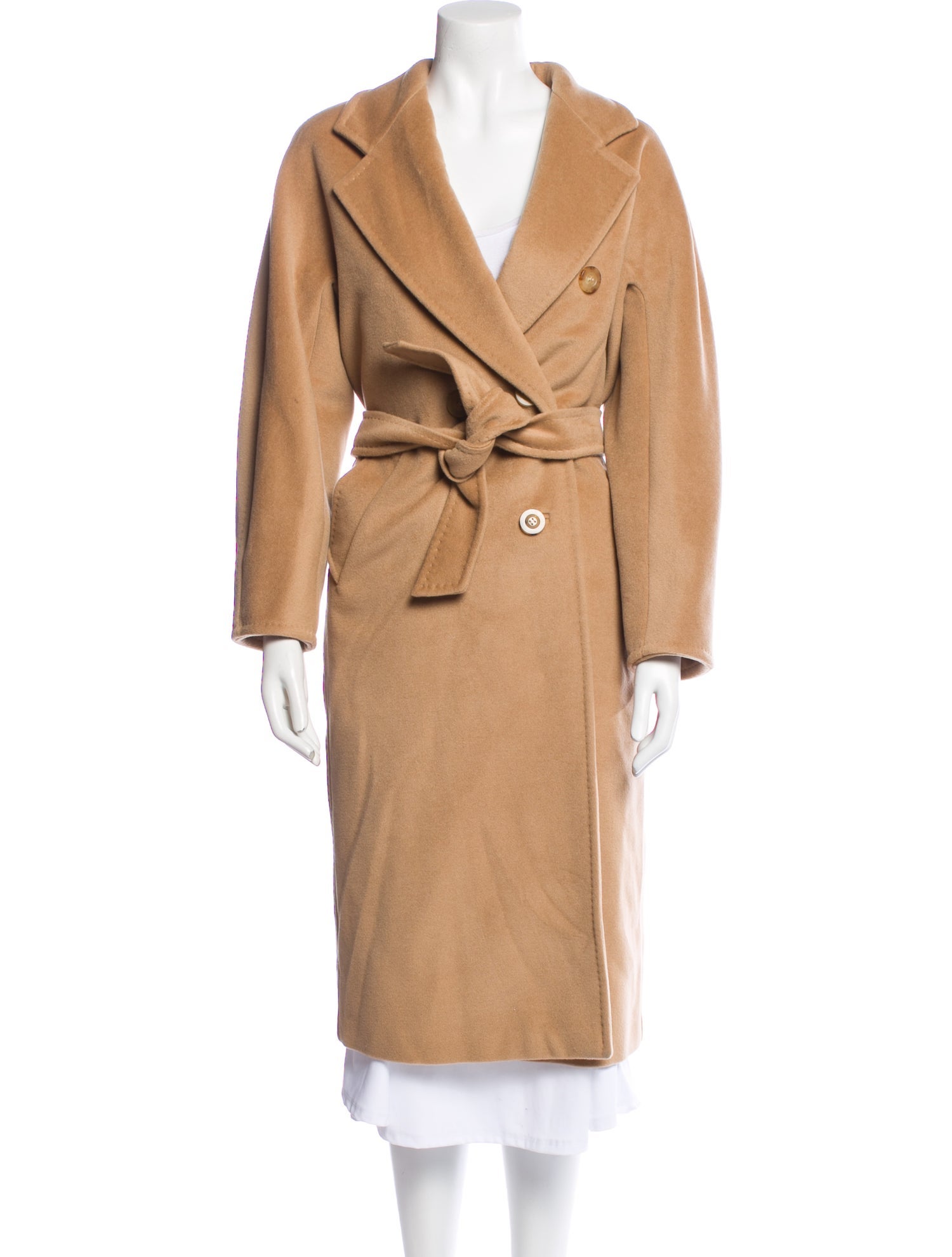 Max Mara Virgin Wool Trench Coat