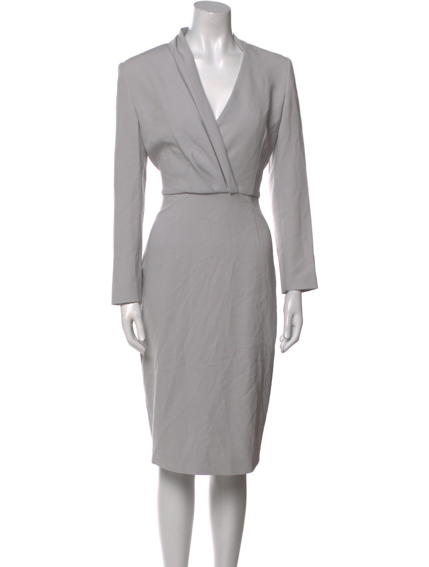 Max Mara V-Neck Midi Length Dress w/ Tags