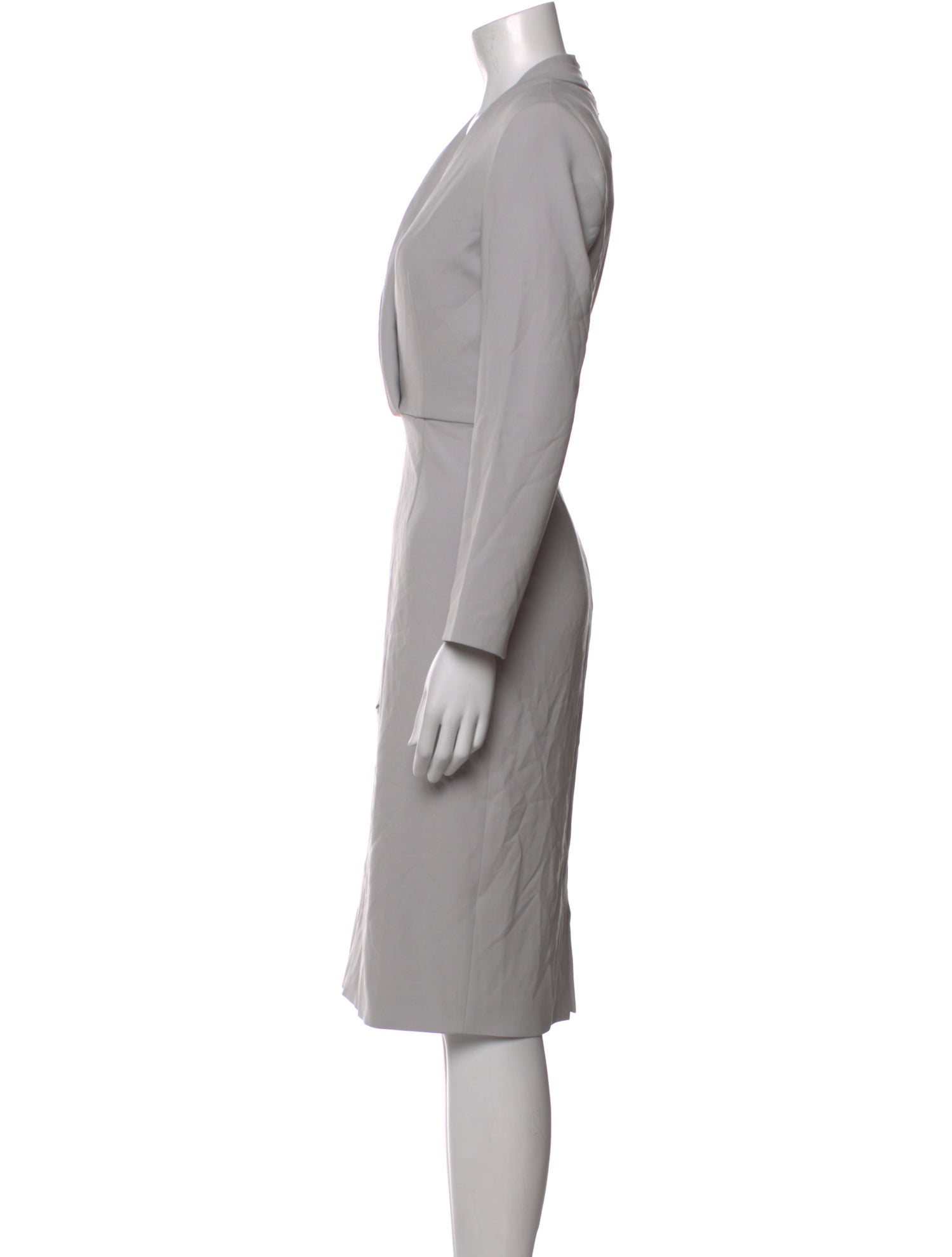 Max Mara V-Neck Midi Length Dress w/ Tags