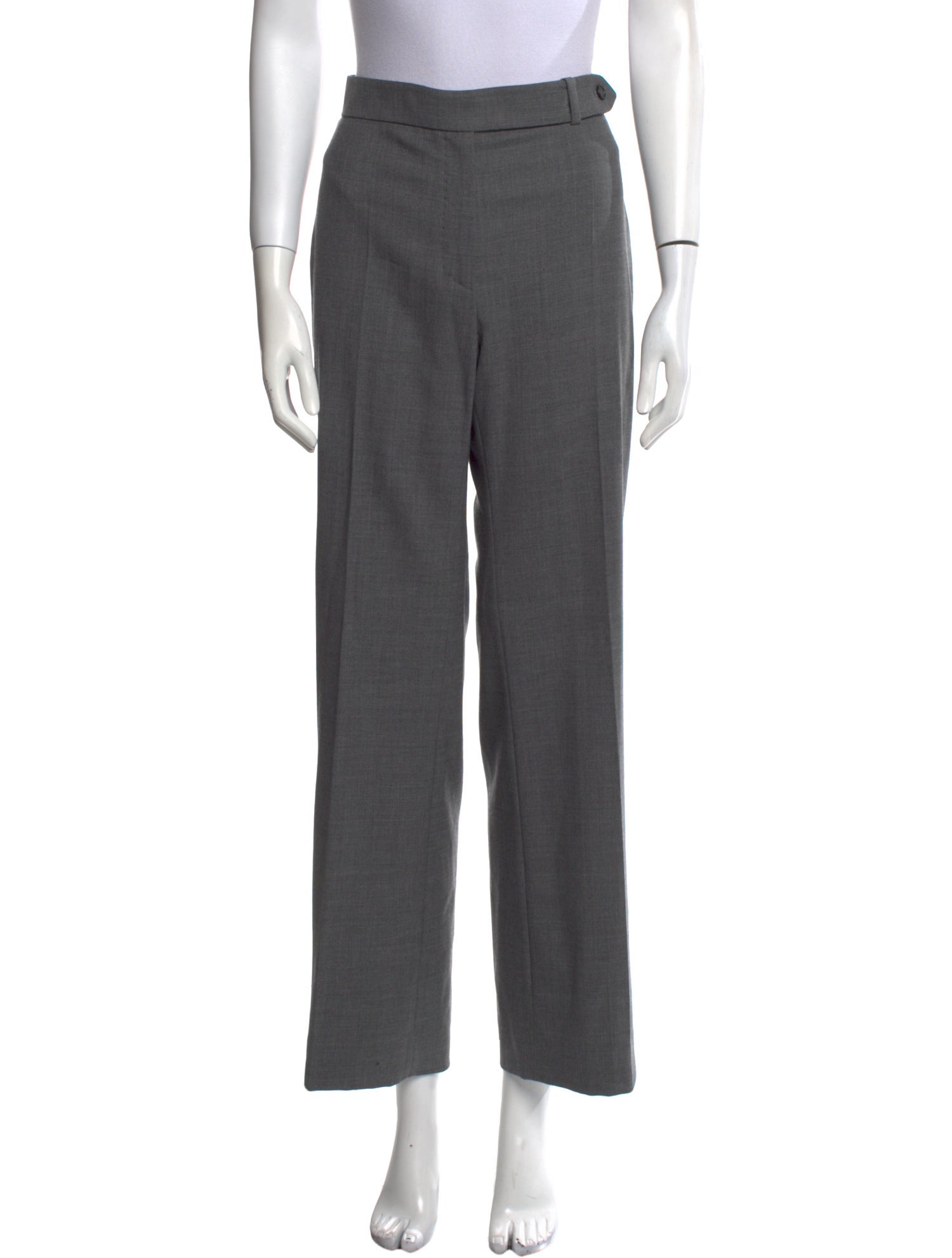 Max Mara Virgin Wool Wide Leg Pants