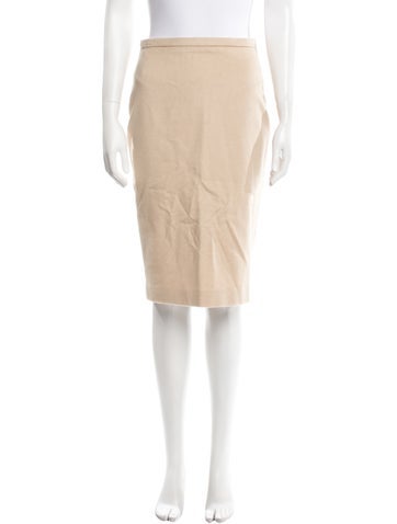 Max Mara Skirts Camel Hair Knee-Length Skirt US 4 | S