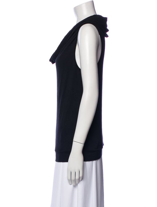 Max Mara Cowl Neck Sleeveless Top
