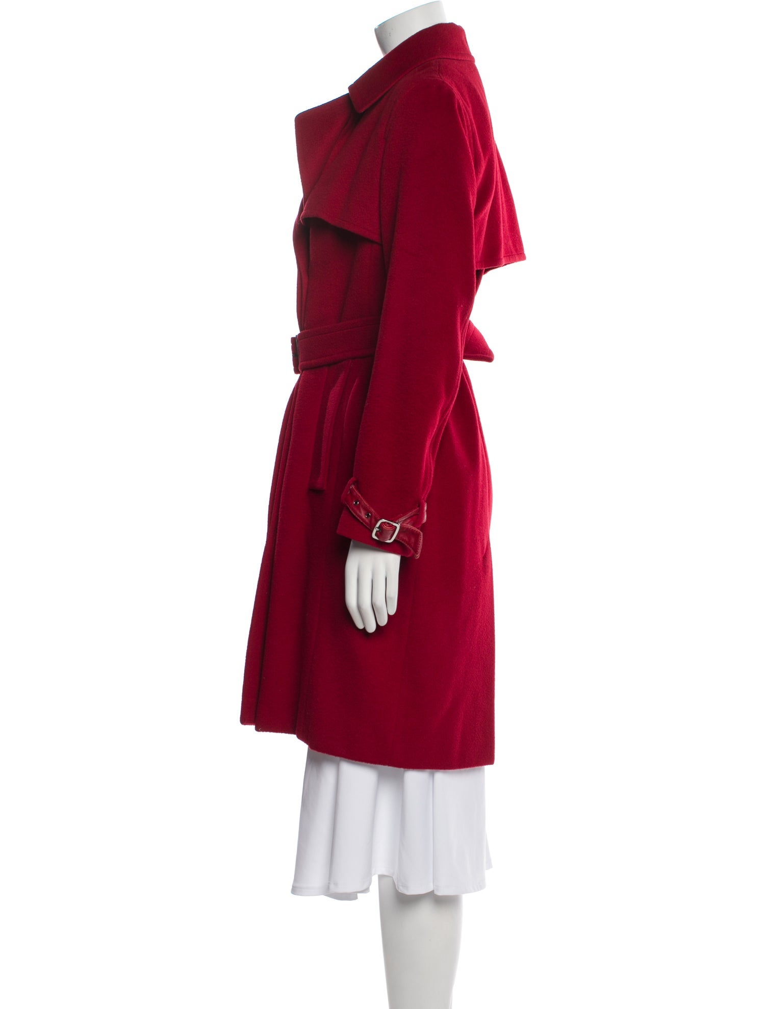 Max Mara Alpaca Trench Coat