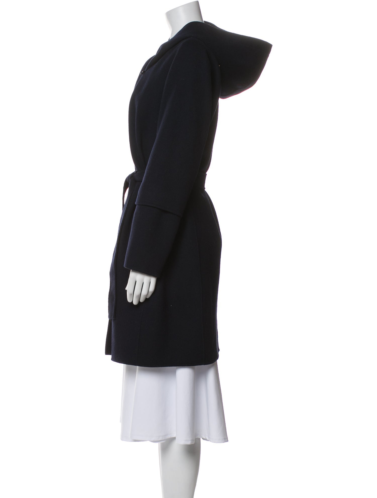 'S Max Mara Virgin Wool Trench Coat