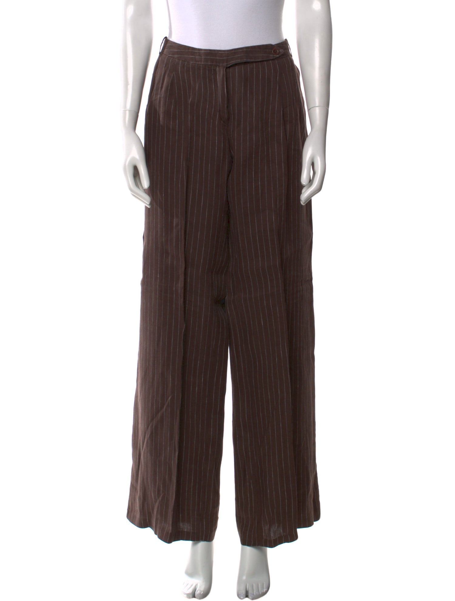 Max Mara Virgin Wool Wide Leg Pants