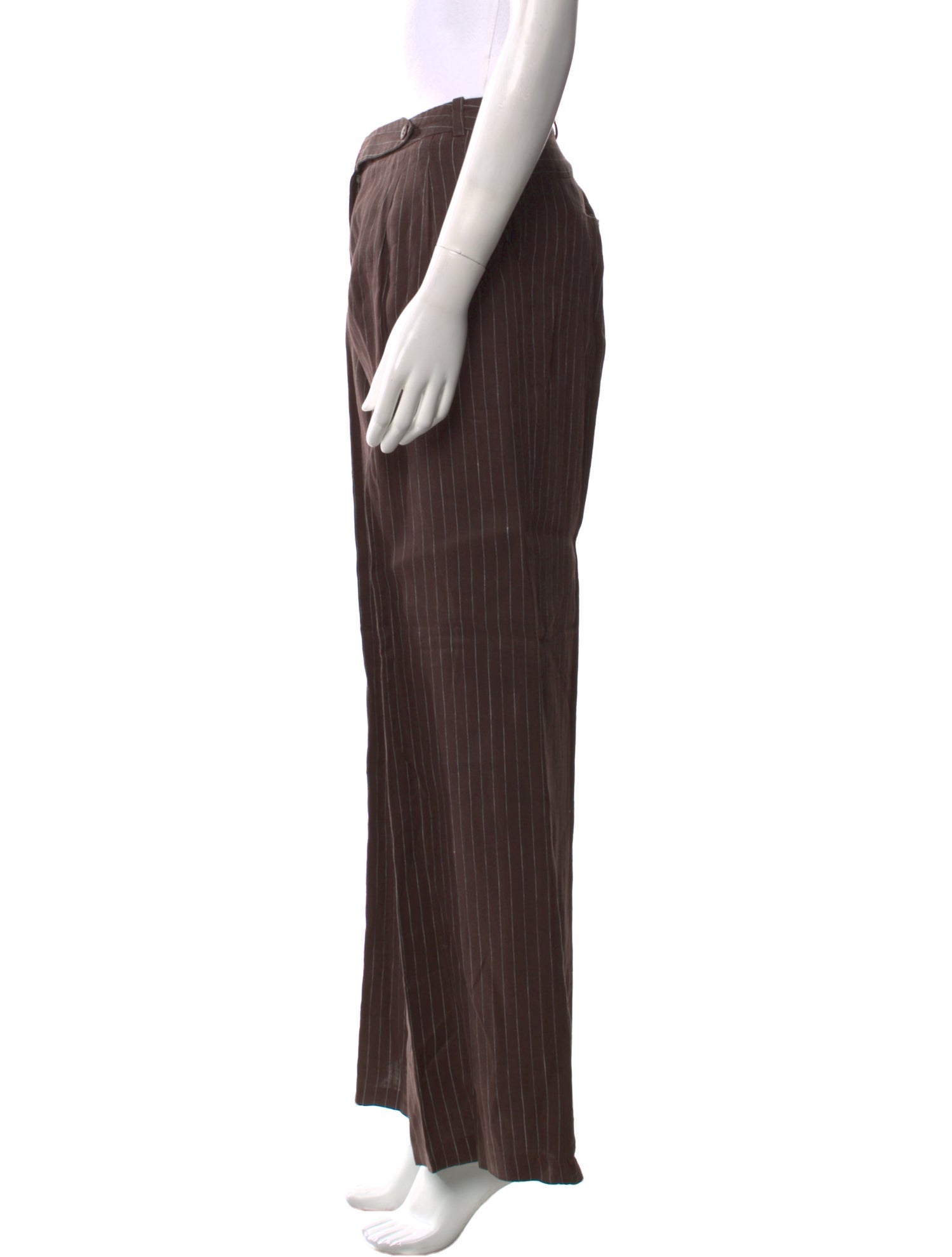 Max Mara Virgin Wool Wide Leg Pants