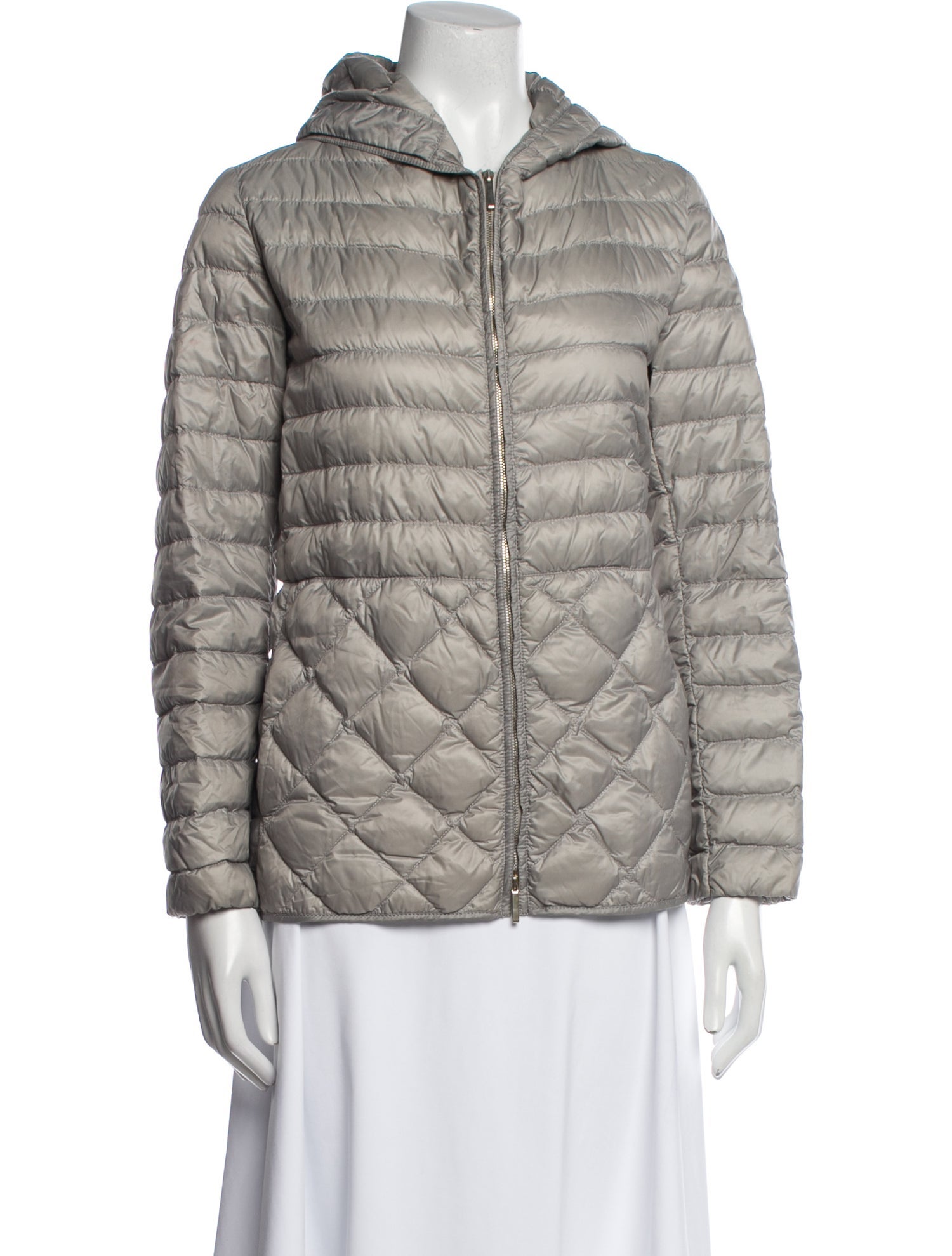 'S Max Mara Nylon Printed Utility Jacket