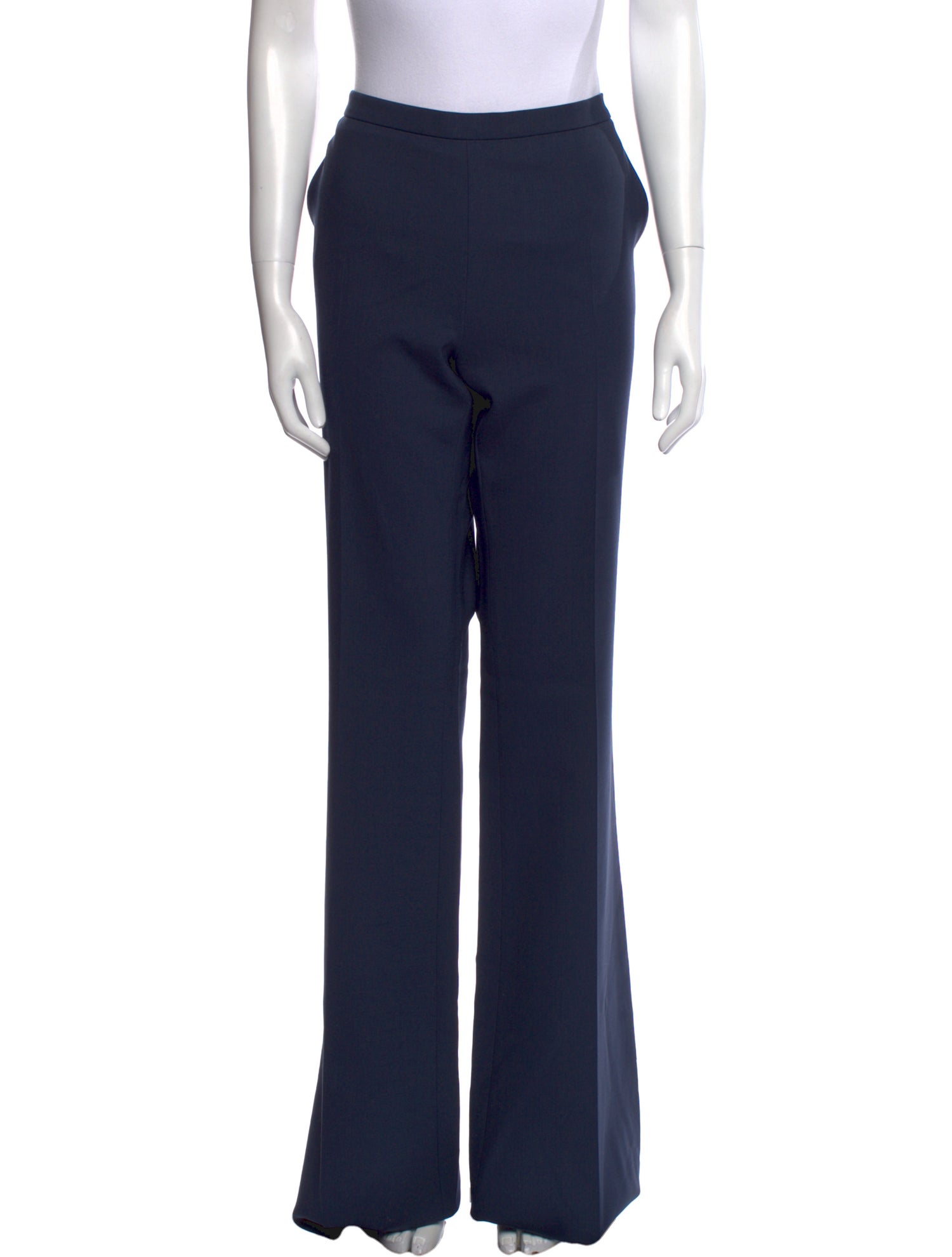 Max Mara Virgin Wool Wide Leg Pants
