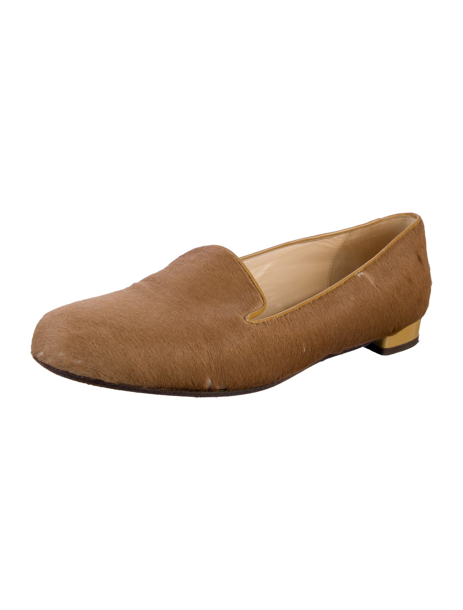Max Mara Ponyhair Loafers