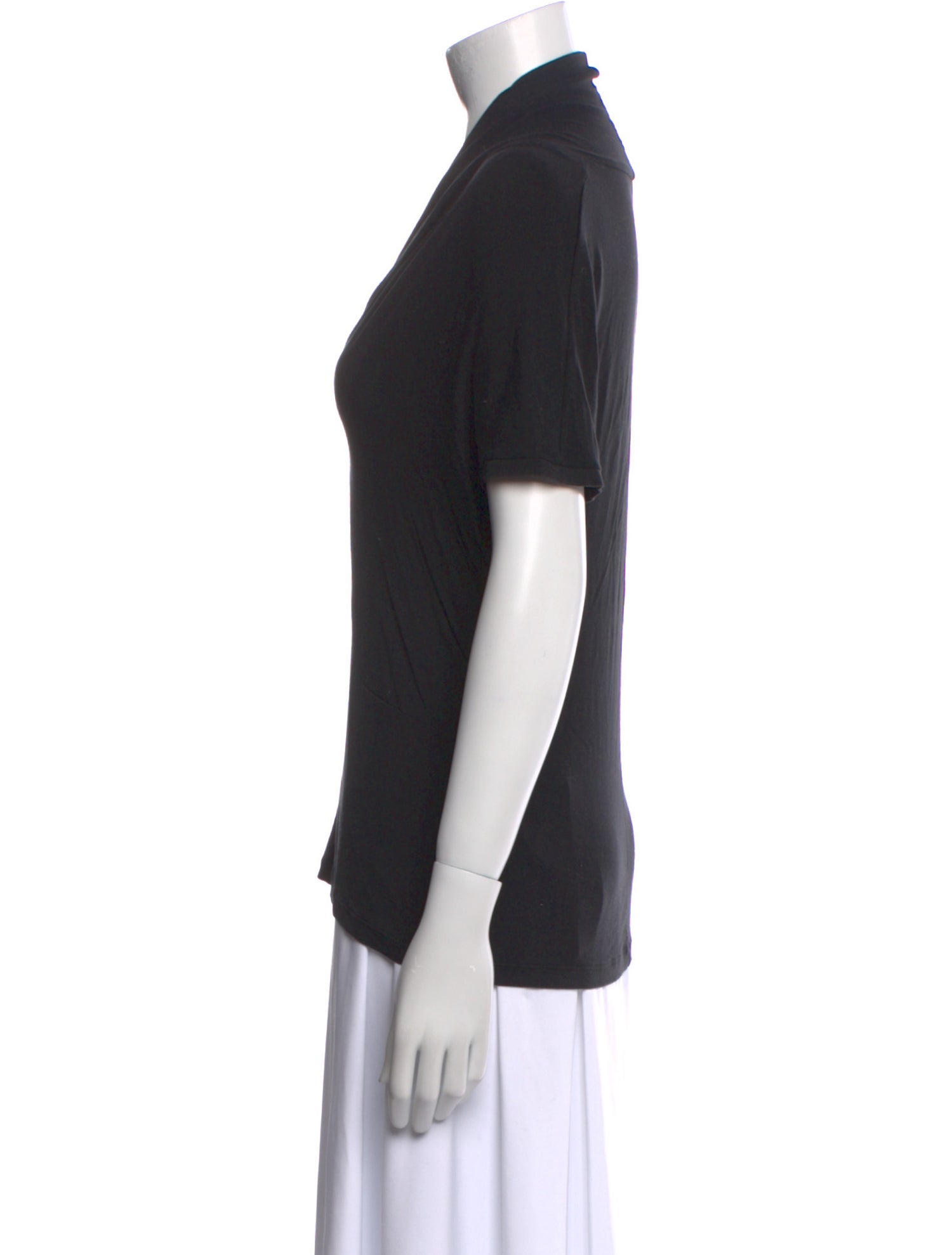 Max Mara V-Neck Short Sleeve Polo