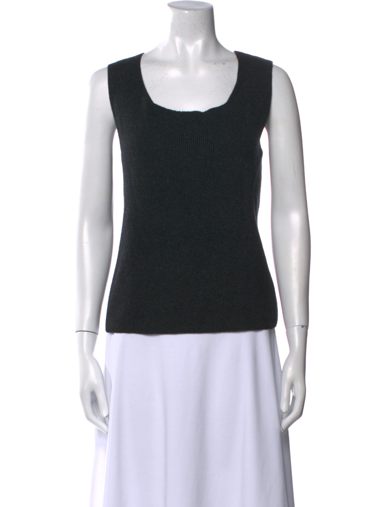 Max Mara Virgin Wool Scoop Neck Sweater