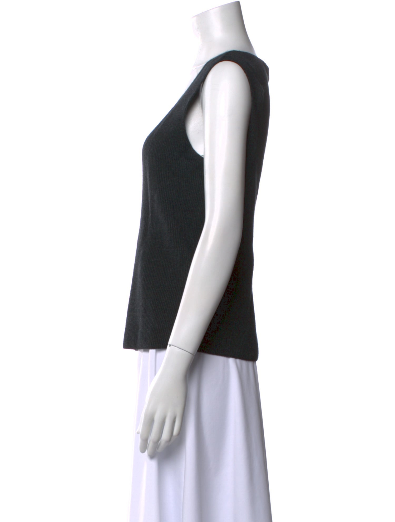 Max Mara Virgin Wool Scoop Neck Sweater