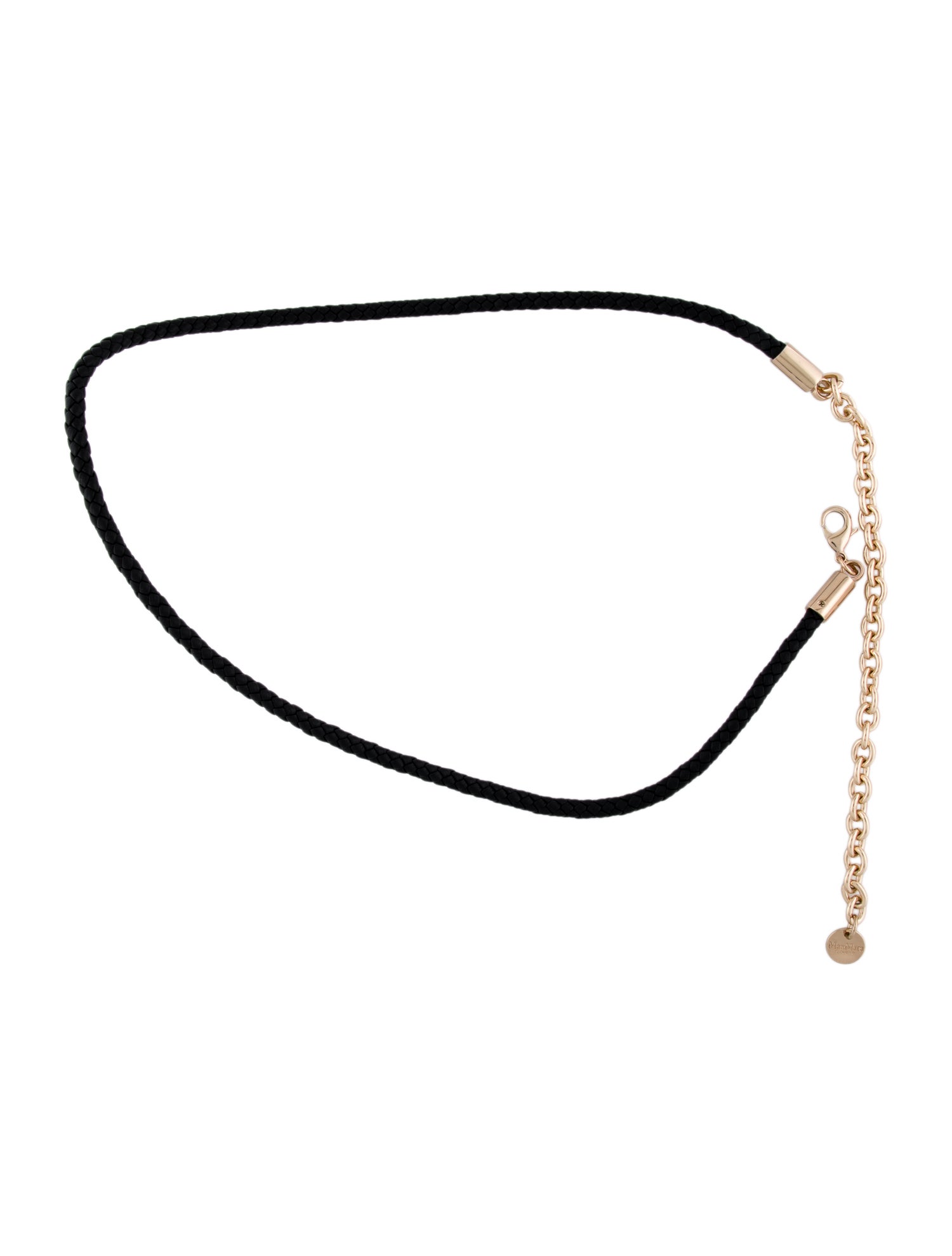 Max Mara Skinny Leather Waist Belt w/ Tags