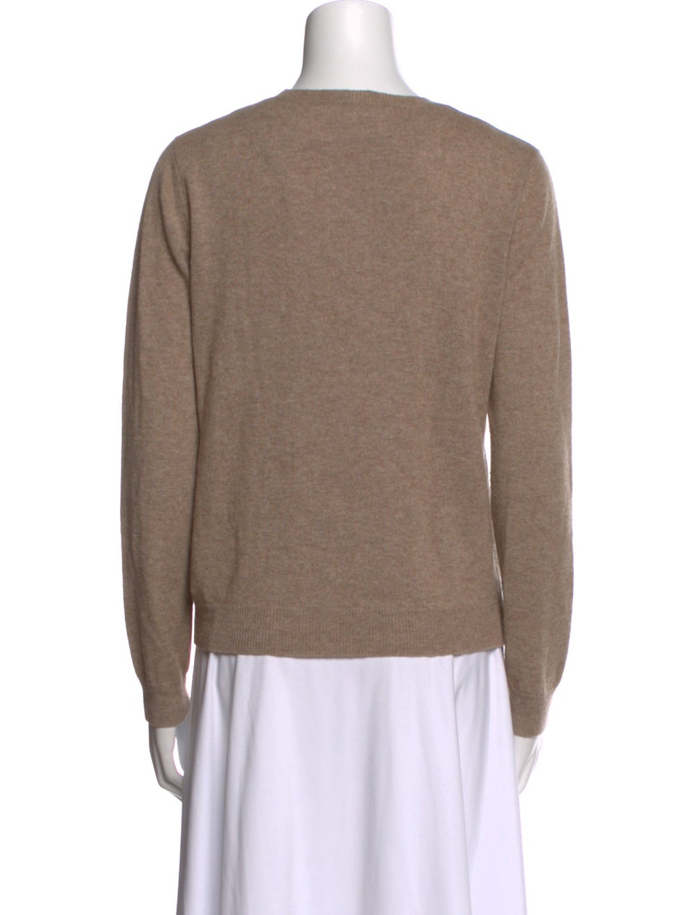 Max Mara Pullover Neutrals Printed Long Sleeve - image 3