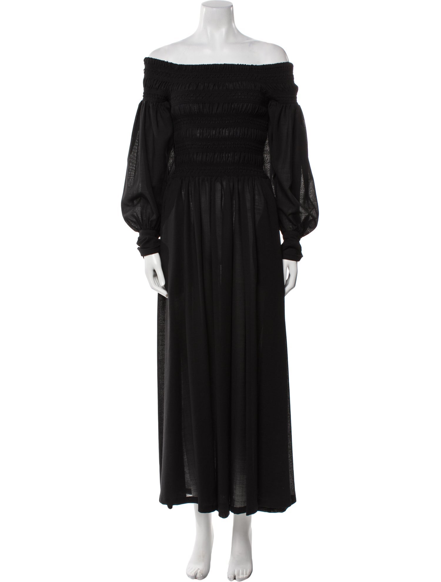 Max Mara Virgin Wool Long Dress