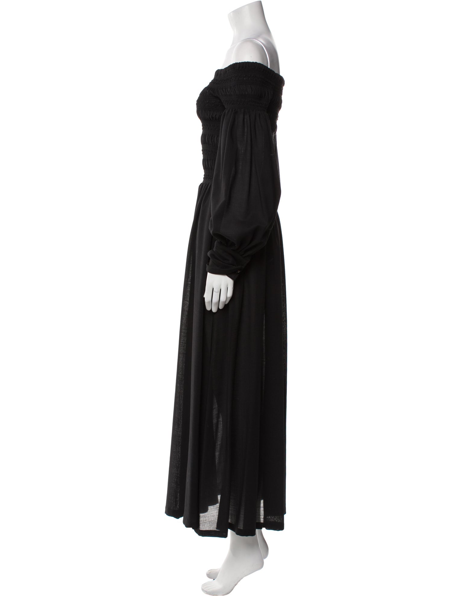 Max Mara Virgin Wool Long Dress