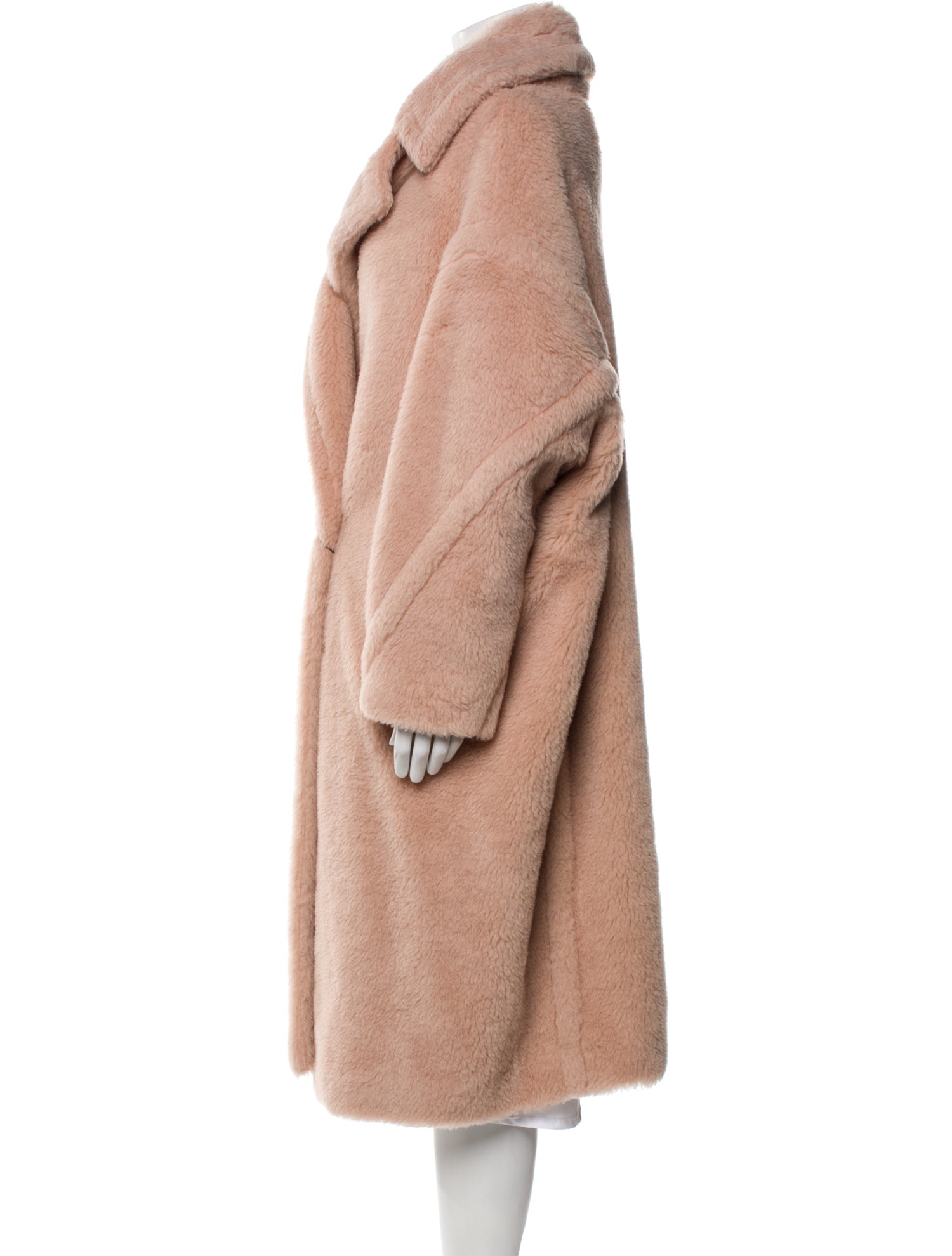 Max Mara Alpaca Faux Fur Coat