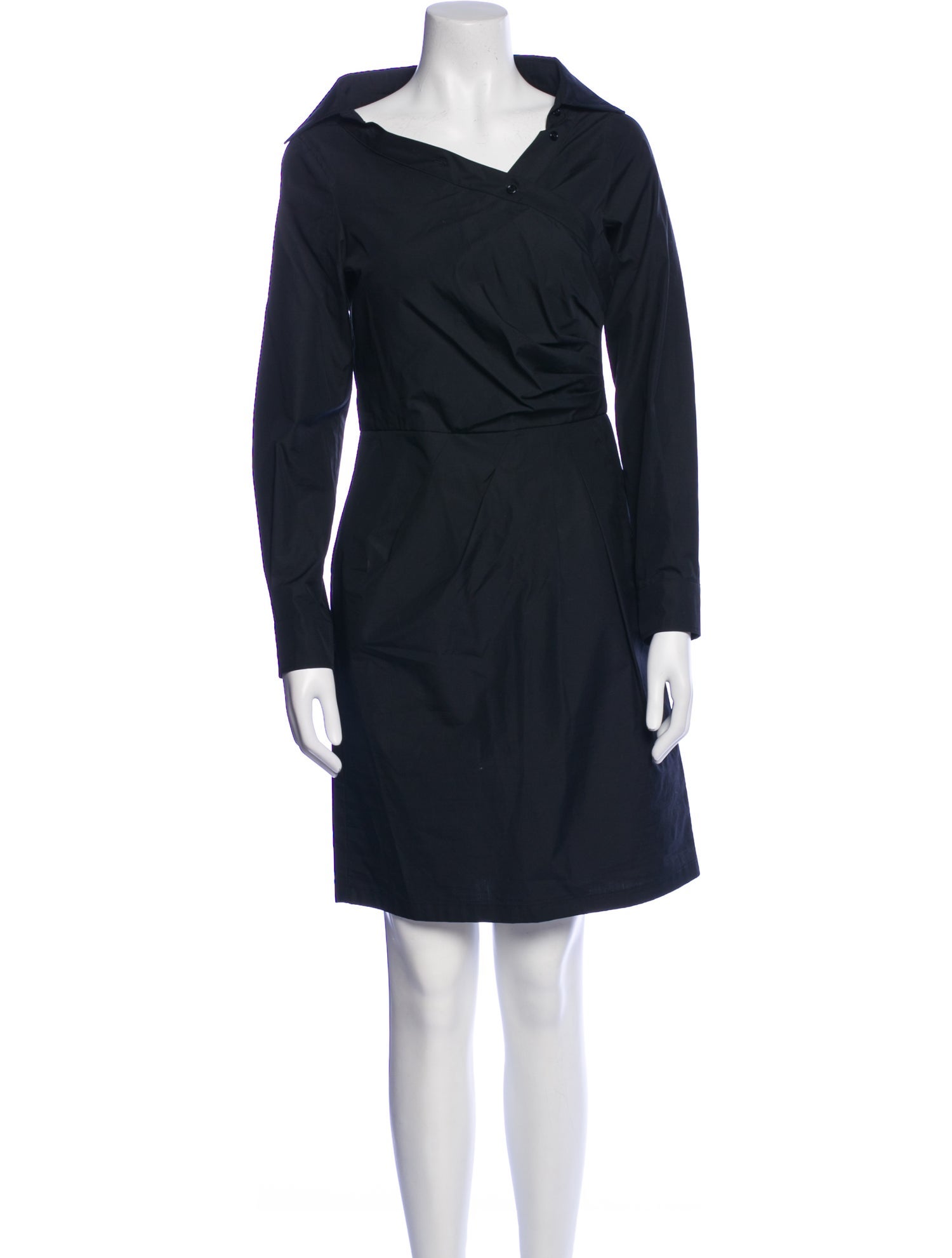 Max Mara V-Neck Mini Dress