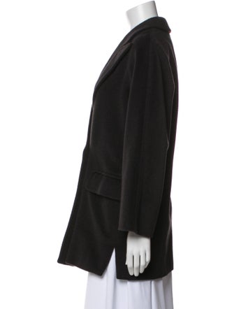Max Mara Virgin Wool Peacoat