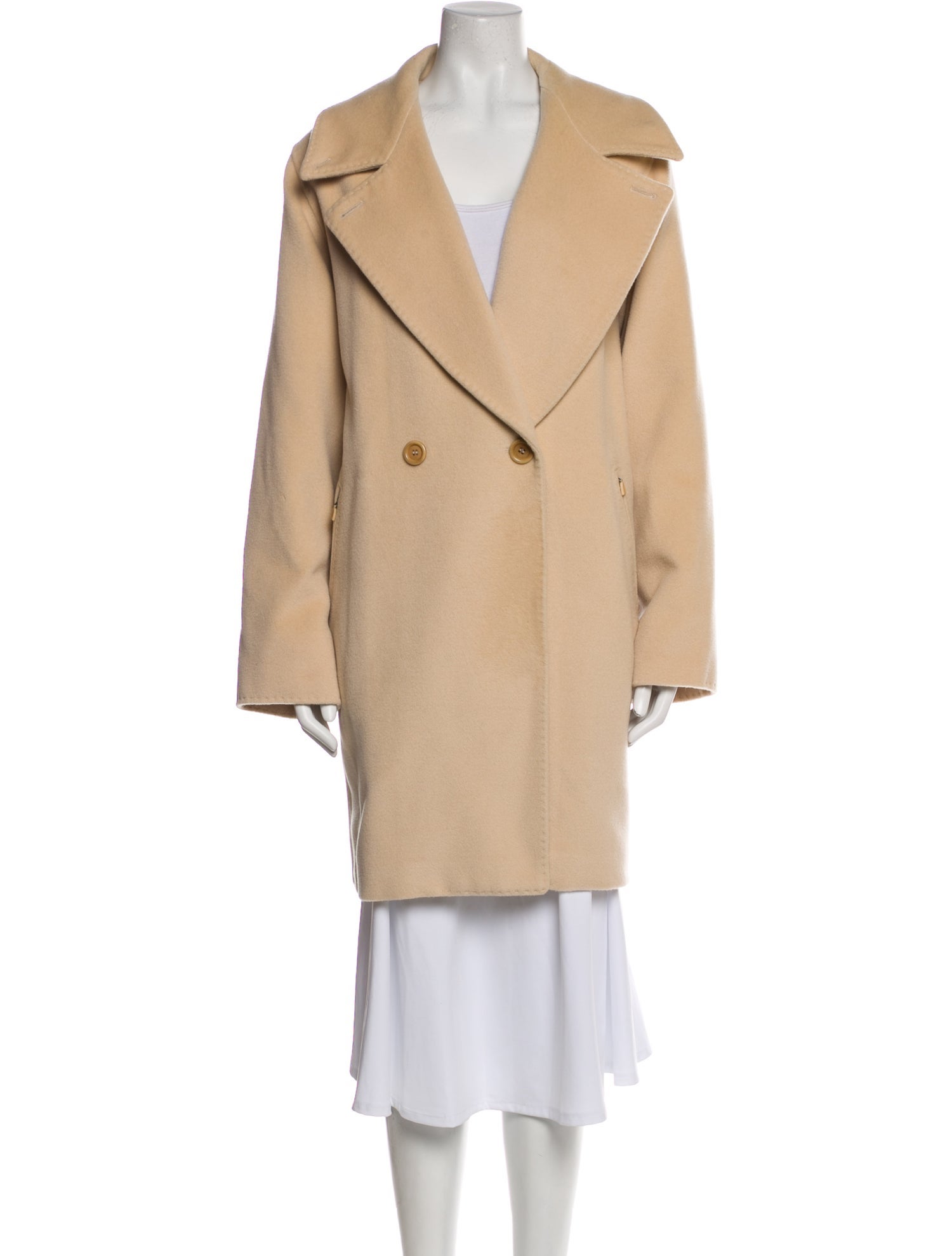 Max Mara Virgin Wool Peacoat