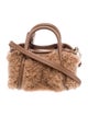 Max Mara Shearling Shoulder Bag