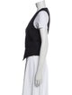 Max Mara Virgin Wool Striped Vest