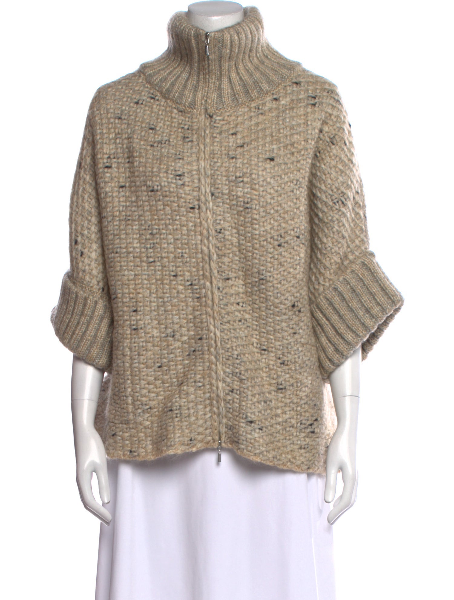 Max Mara Mohair Turtleneck Sweater