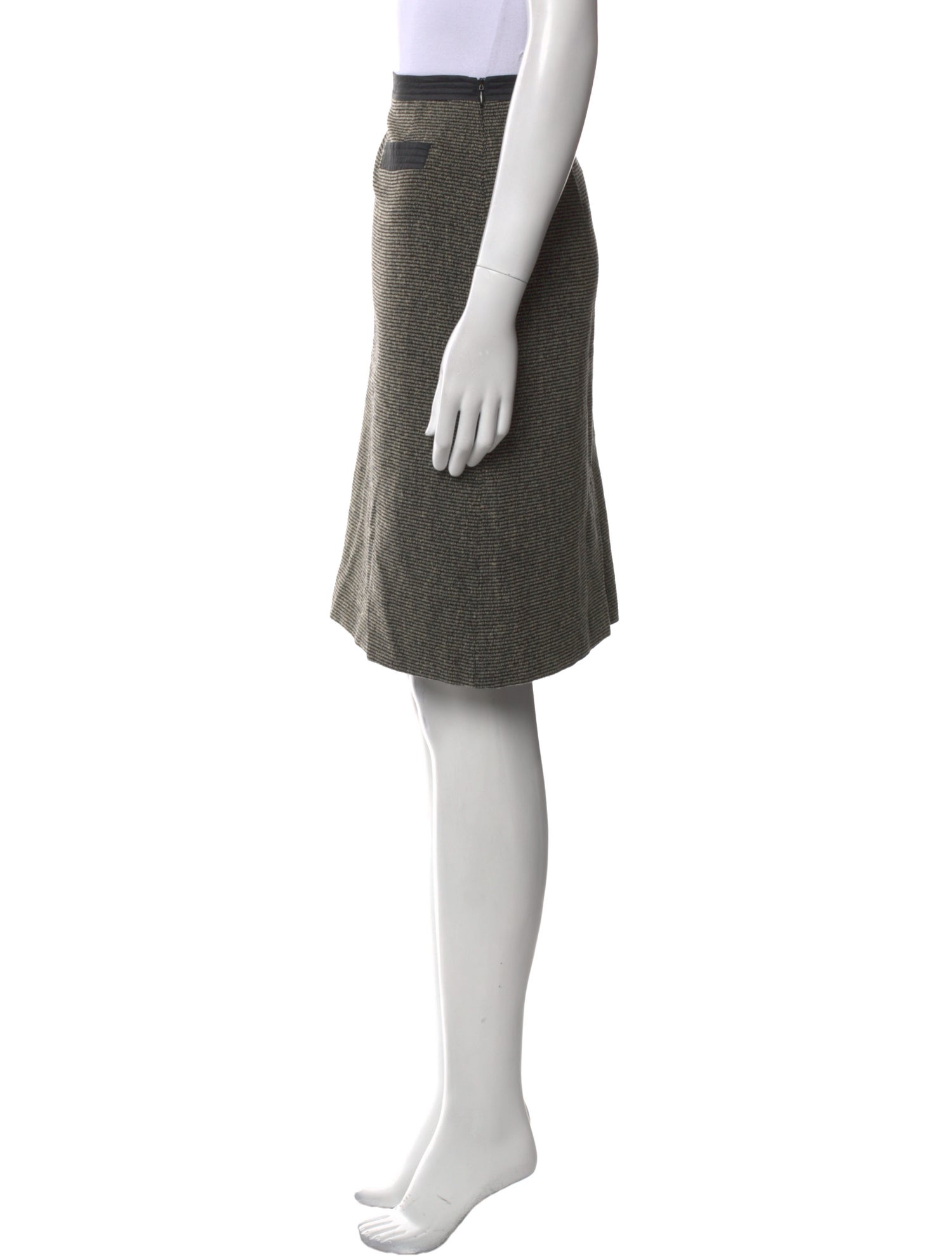 Max Mara Wool Knee-Length Skirt
