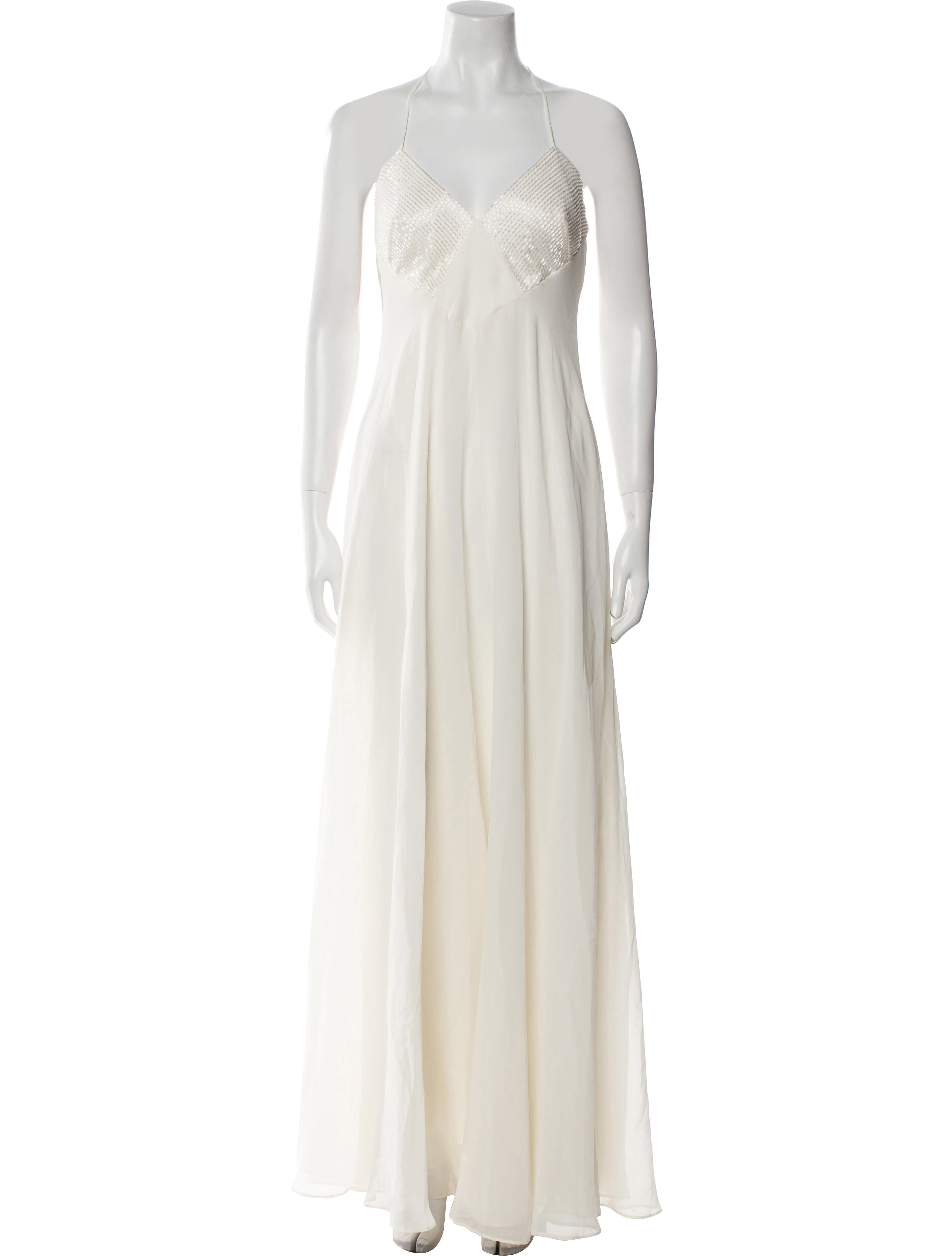 Max Mara Silk Long Dress