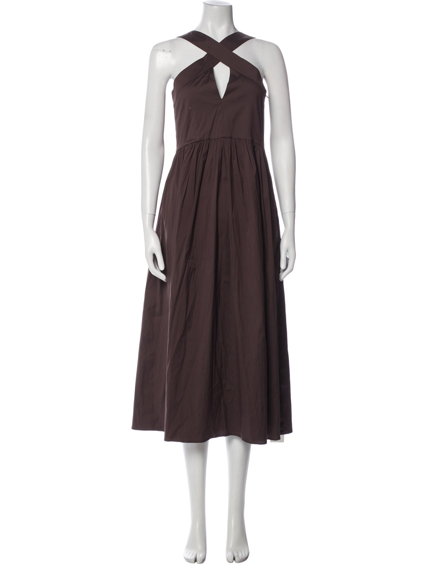 Max Mara Halterneck Long Dress