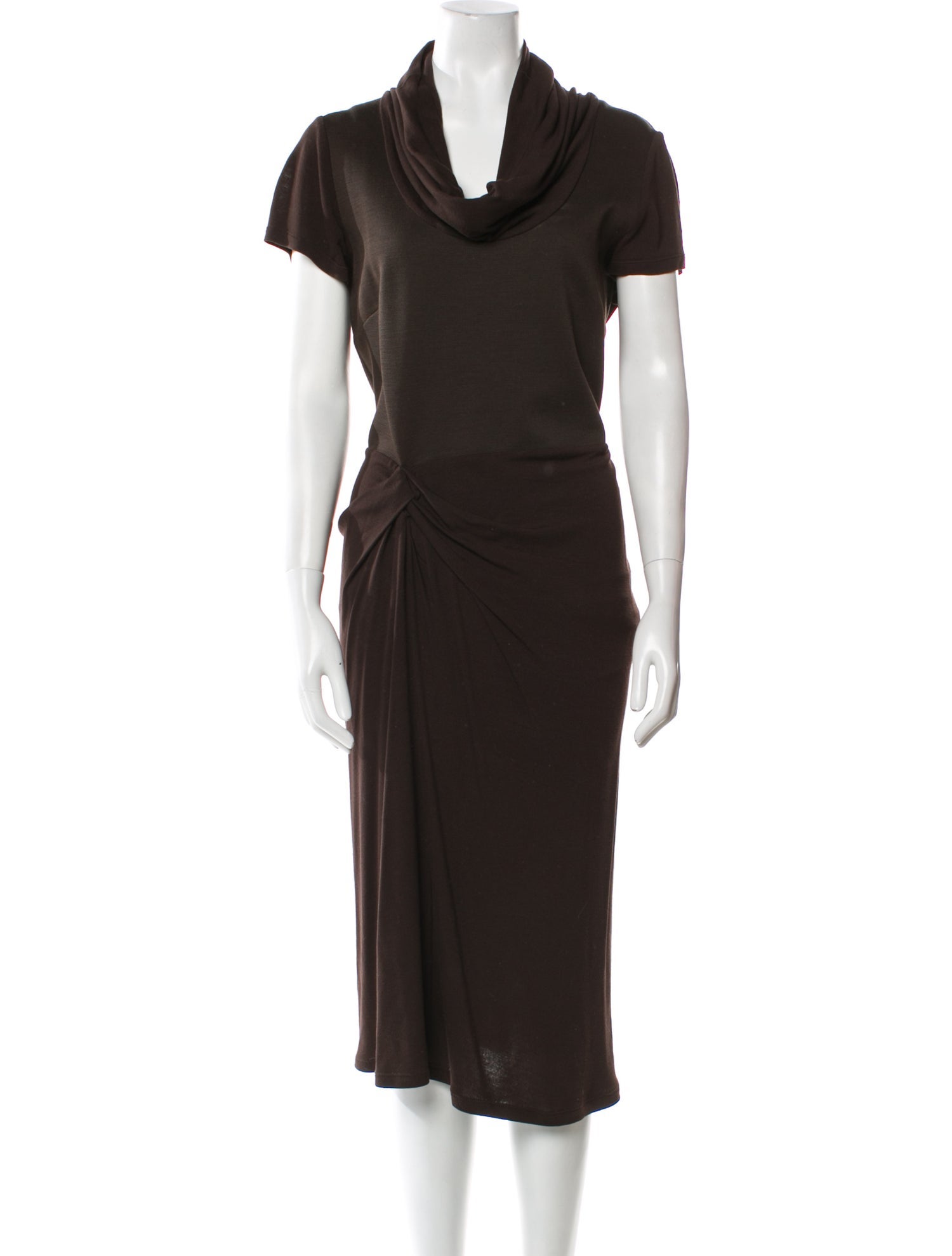 Max Mara Wool Midi Length Dress