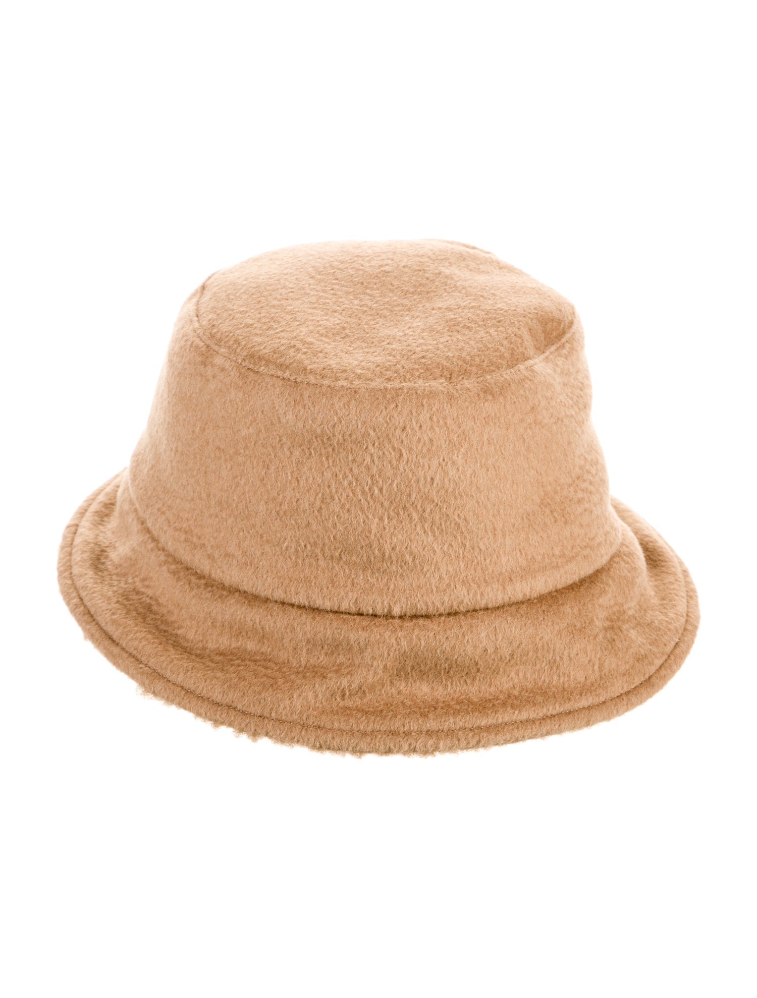 Max Mara Camel Hair Bucket Hat w/Tags