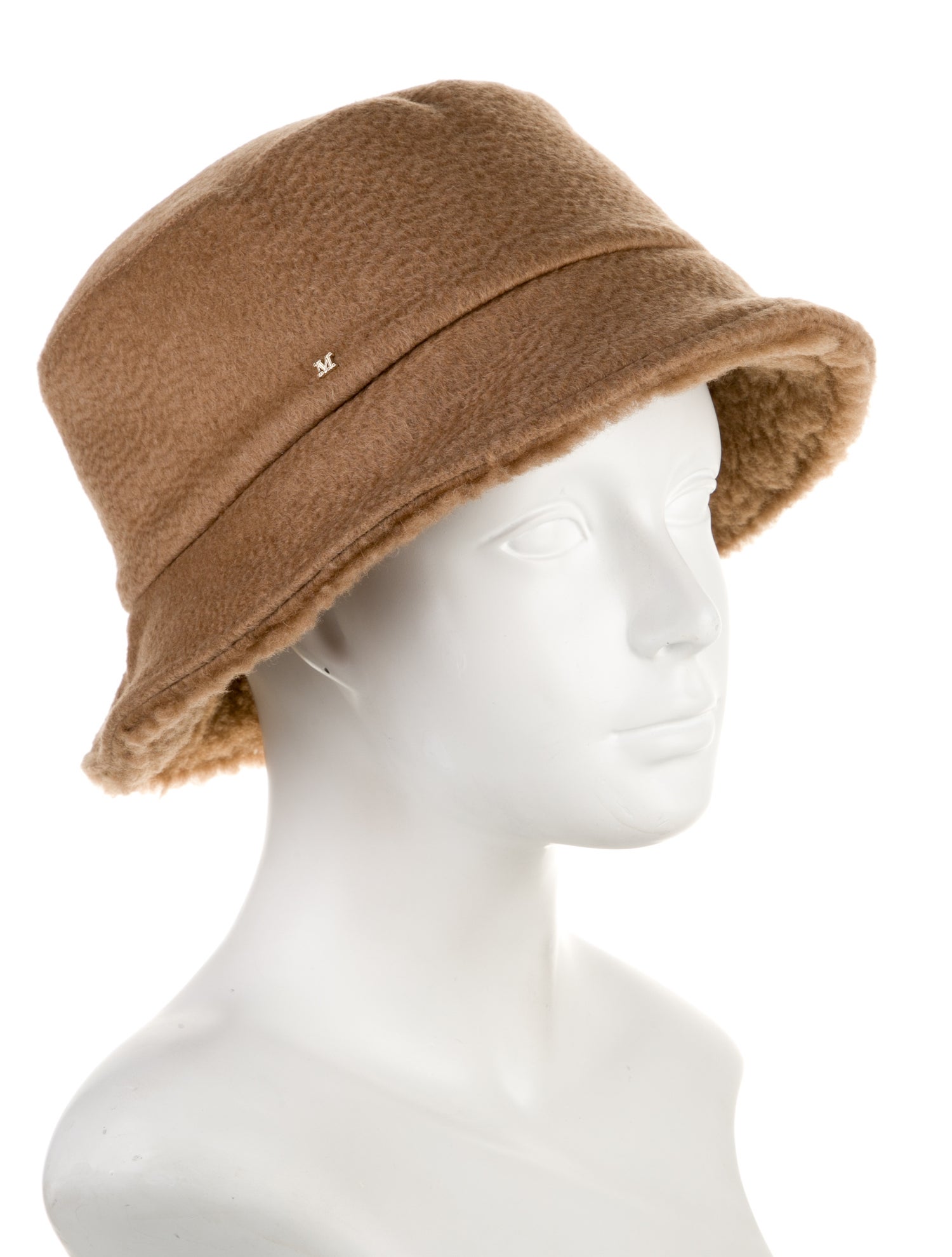 Max Mara Camel Hair Bucket Hat w/Tags