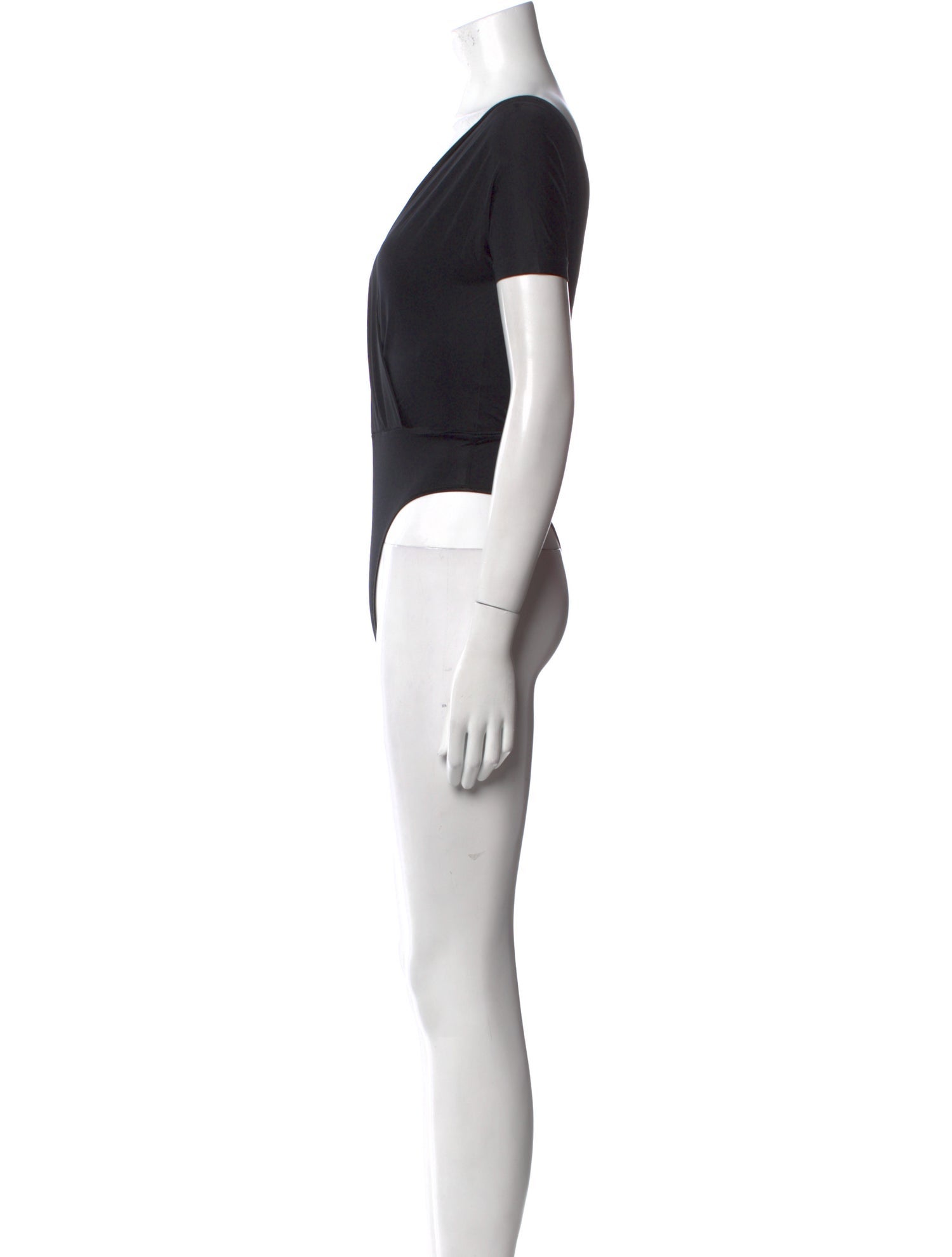Max Mara V-Neck Short Sleeve Bodysuit