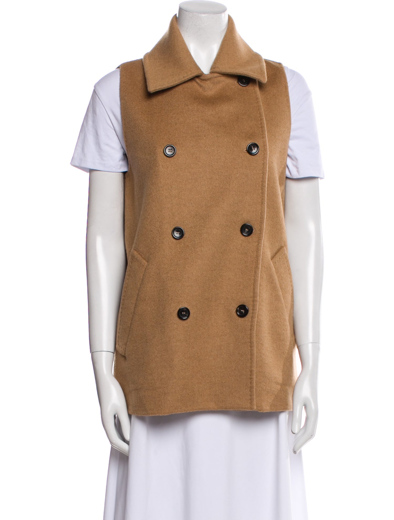 Max Mara Camel Hair Vest
