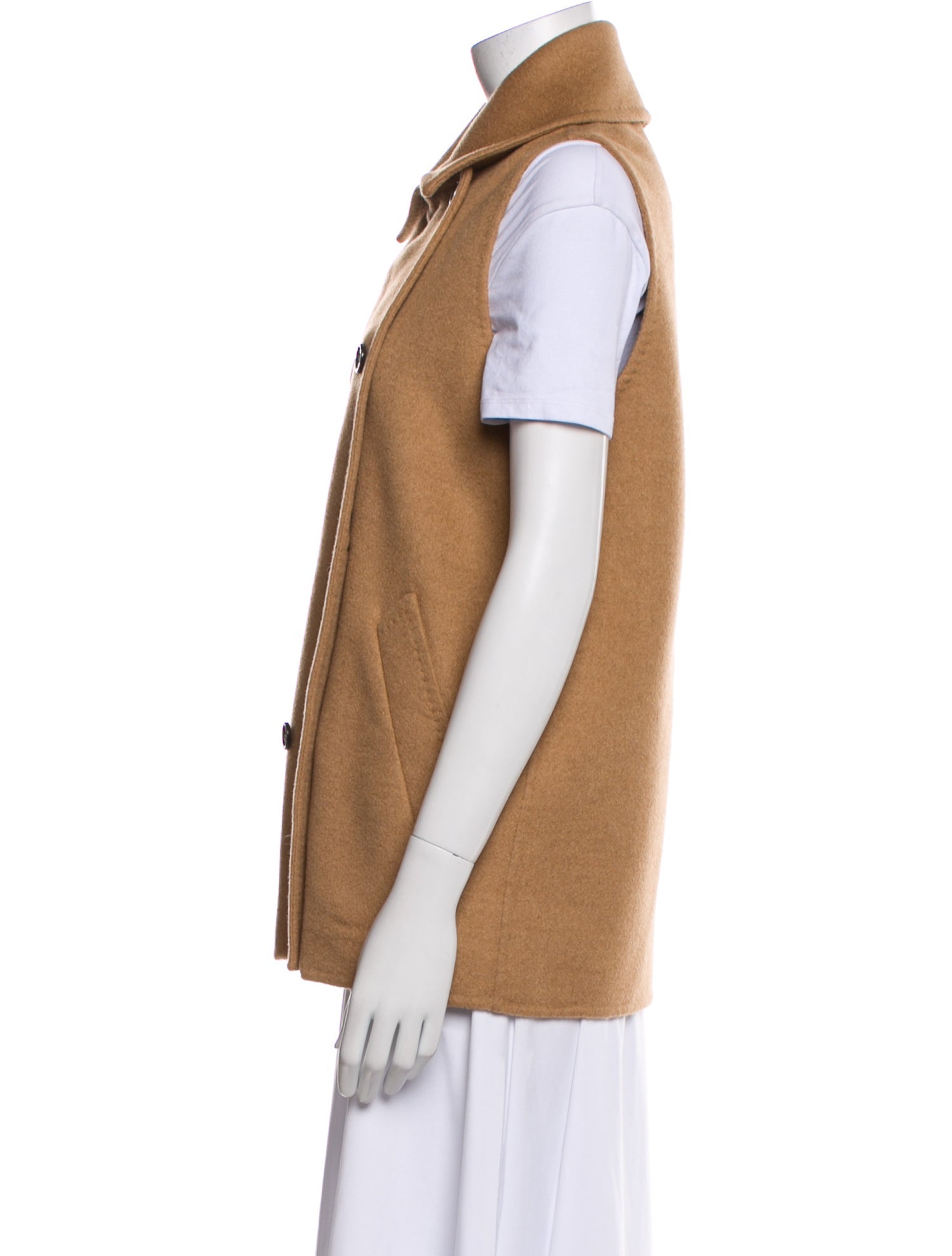 Max Mara Camel Hair Vest