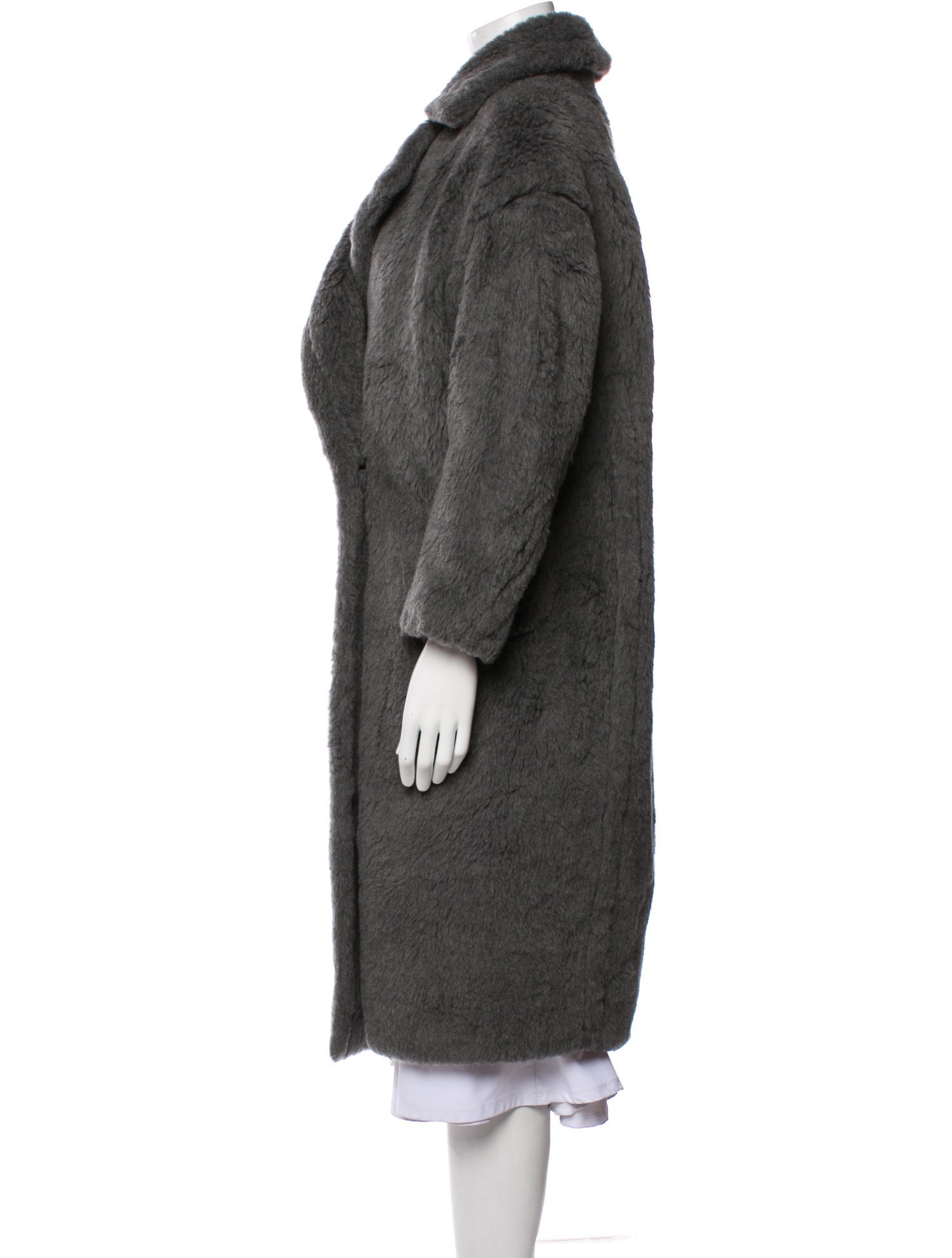 Max Mara Faux Fur Coat