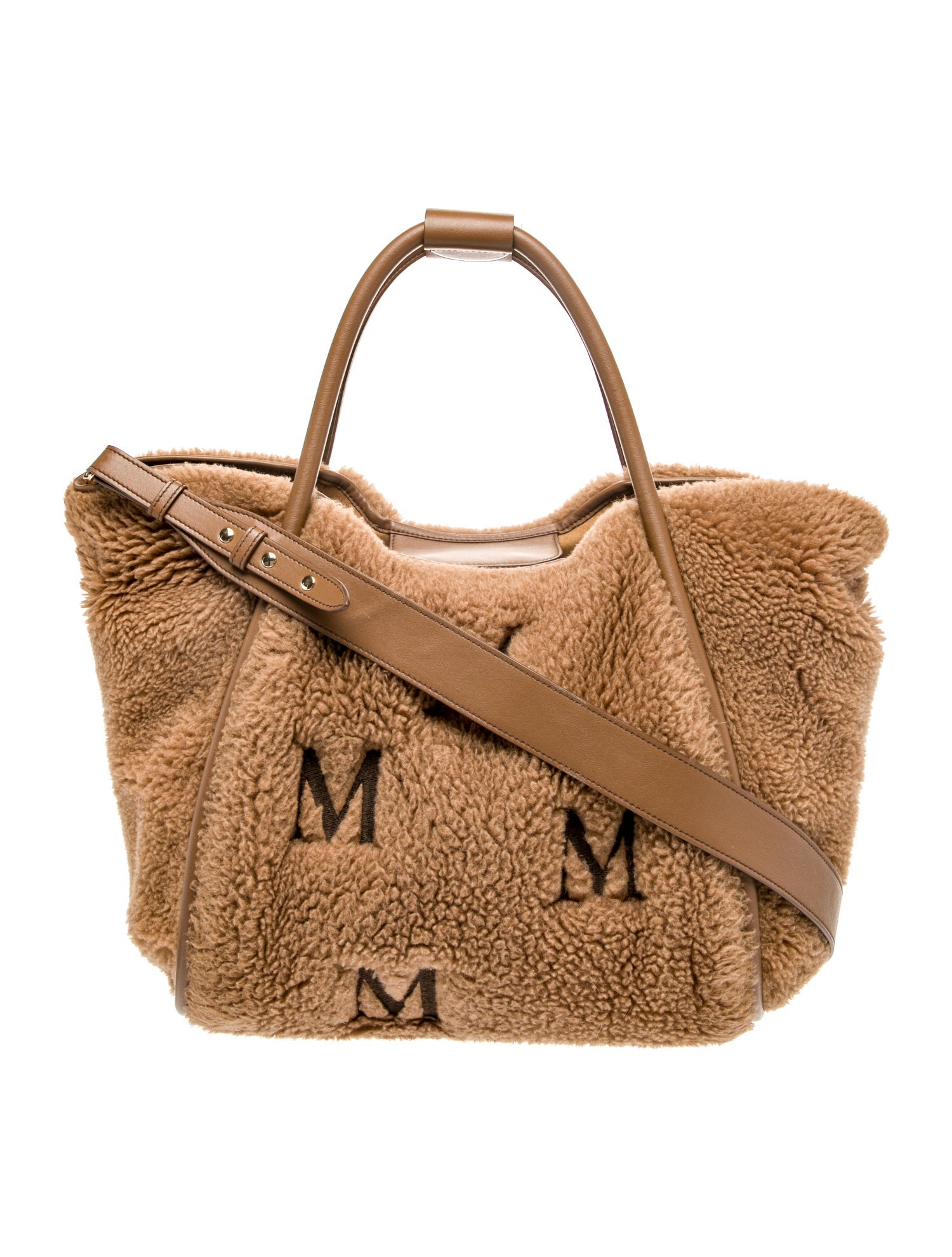 Max Mara Camel Hair Shoulder Bag