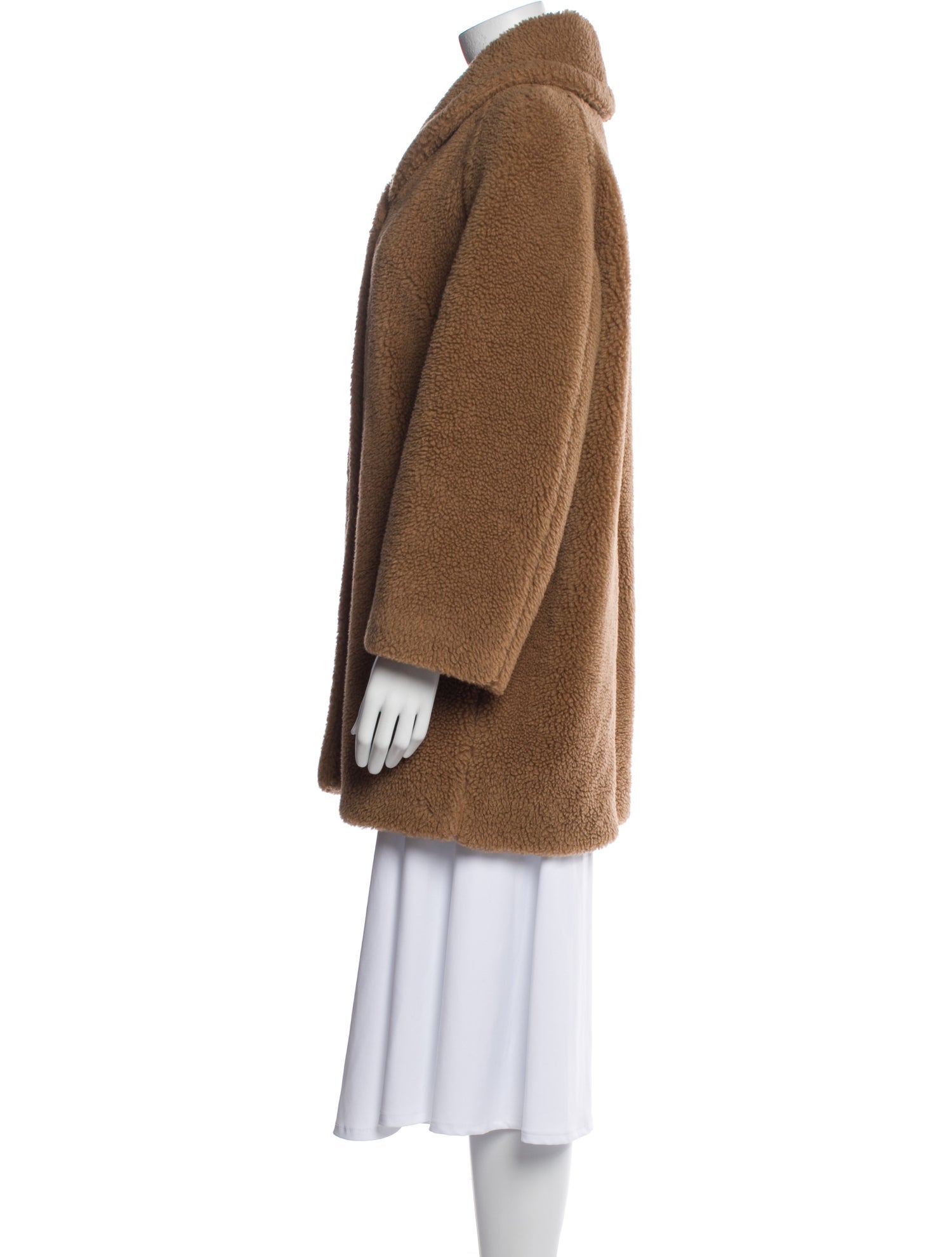 Max Mara Camel Hair Fur Coat