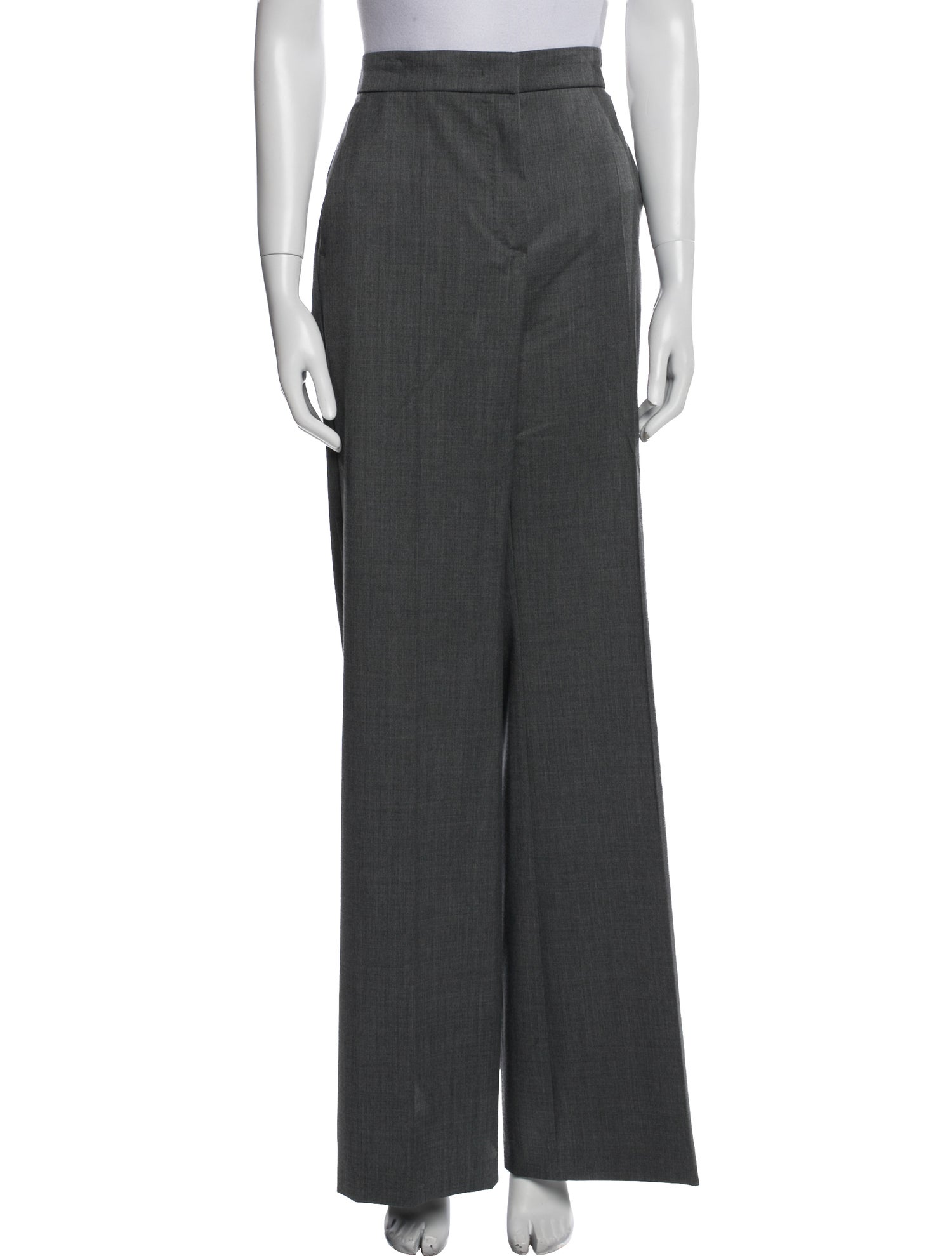 Max Mara Virgin Wool Wide Leg Pants